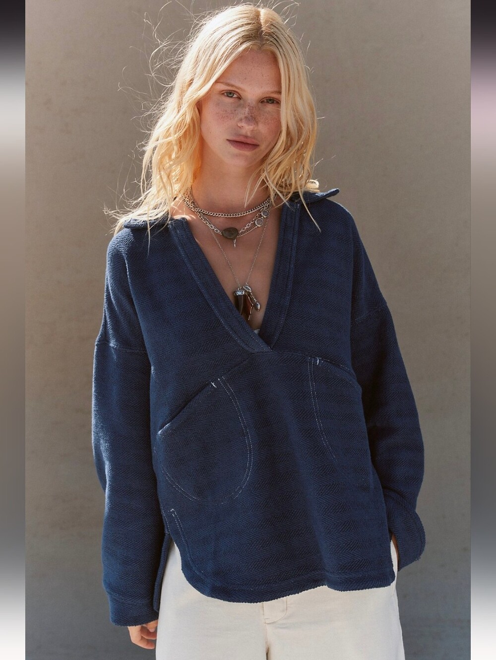 Free People Brody Third Piece Pullover